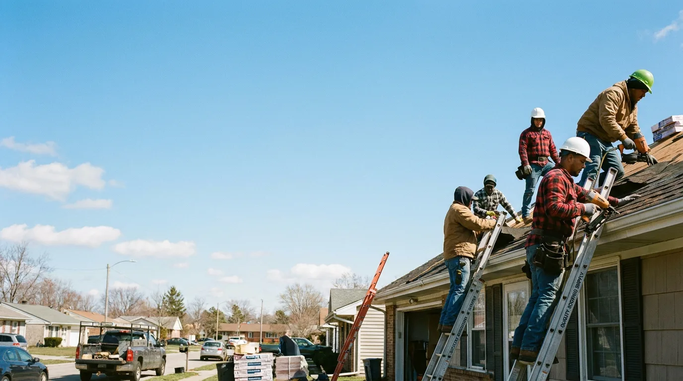 Roofing in Poteau, OK near me